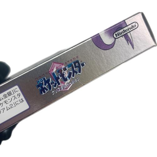 ポケットモンスター クリスタル ゲームボーイカラー用ソフト -