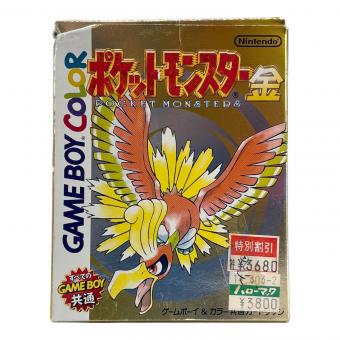 ポケットモンスター 金 ゲームボーイカラー用ソフト -