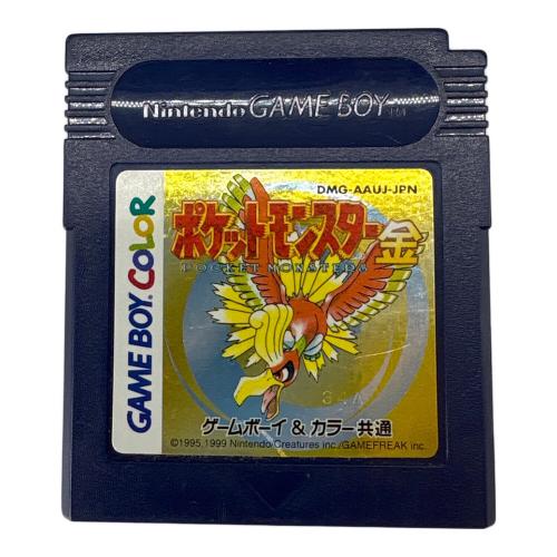 ポケットモンスター 金 ゲームボーイカラー用ソフト -