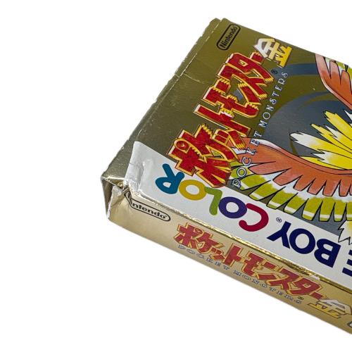 ポケットモンスター 金 ゲームボーイカラー用ソフト -