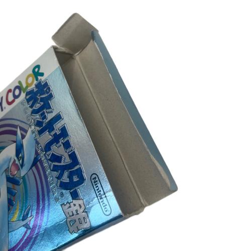 ポケットモンスター 銀 ゲームボーイカラー用ソフト -