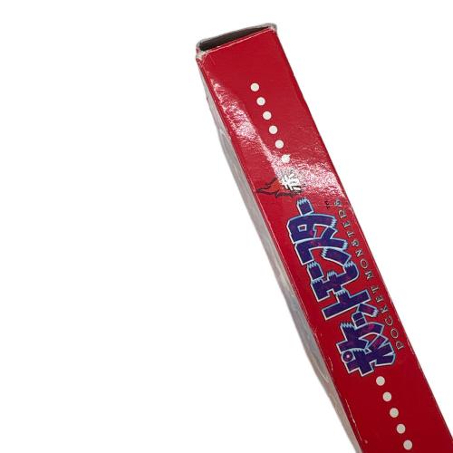 ポケットモンスター 赤 ゲームボーイ用ソフト -