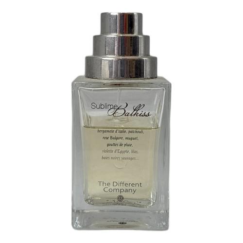 THE DIFFERENT COMPANY (ザ ディファレント カンパニー) オードパルファム 100ml 残量50%-80% スブリーム バルキス