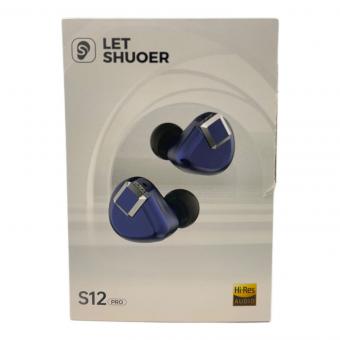 LET SHUOER イヤホン S12 PRO