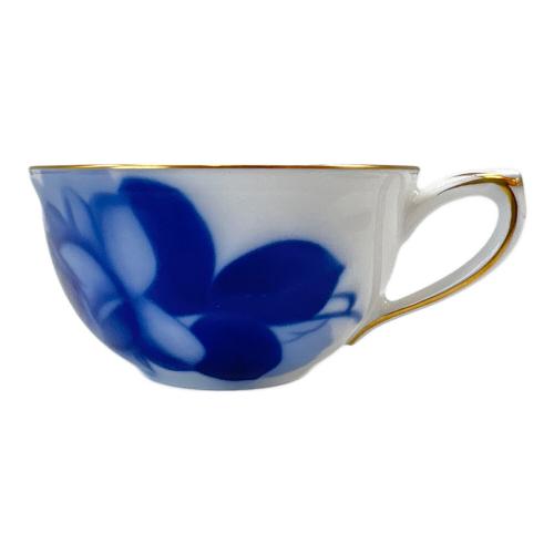 大倉陶園 (オオクラトウエン) カップ&ソーサー ブルーローズ(8211)