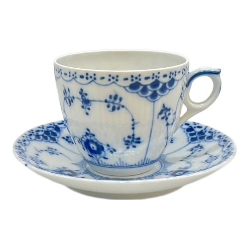 ROYAL COPENHAGEN (ロイヤル・コペンハーゲン) カップ&ソーサー ブルーフルーテッド・ハーフレース