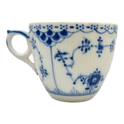 ROYAL COPENHAGEN (ロイヤル・コペンハーゲン) カップ&ソーサー ブルーフルーテッド・ハーフレース