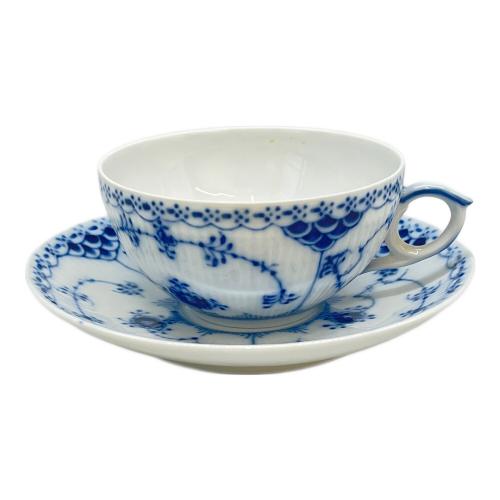 ROYAL COPENHAGEN (ロイヤル・コペンハーゲン) カップ&ソーサー ブルーフルーテッド・ハーフレース