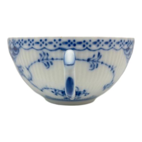ROYAL COPENHAGEN (ロイヤル・コペンハーゲン) カップ&ソーサー ブルーフルーテッド・ハーフレース