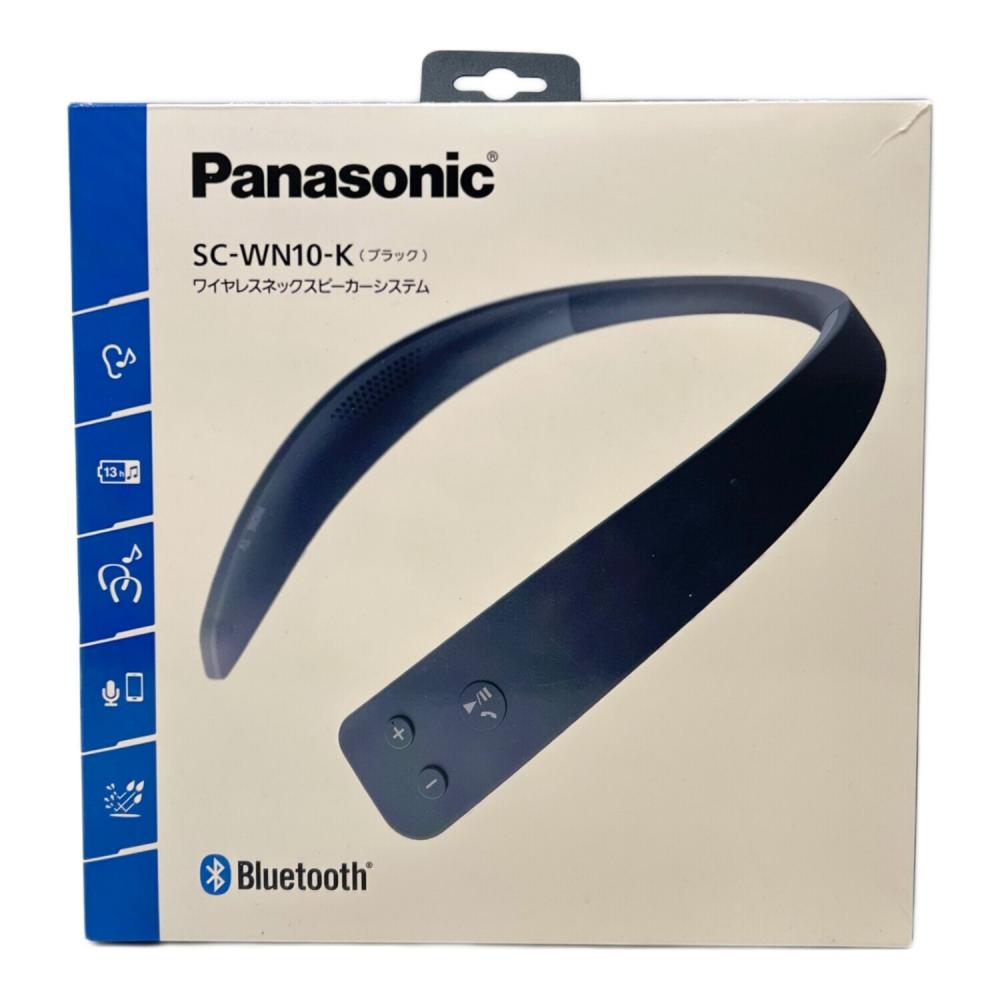 Panasonic SC-WN10 ネックスピーカー ブラック Amazon.co.jp: Panasonic SC-WN10-K Wireless Neck Speaker, Bluetooth