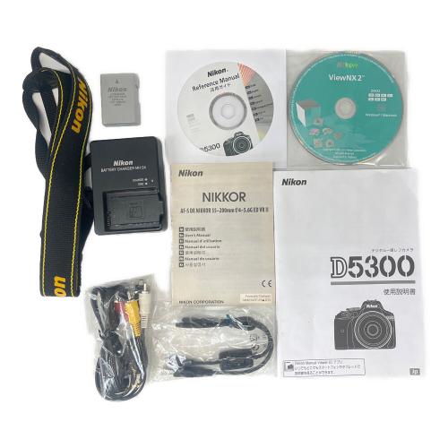 Nikon (ニコン) デジタル一眼レフカメラ D5300