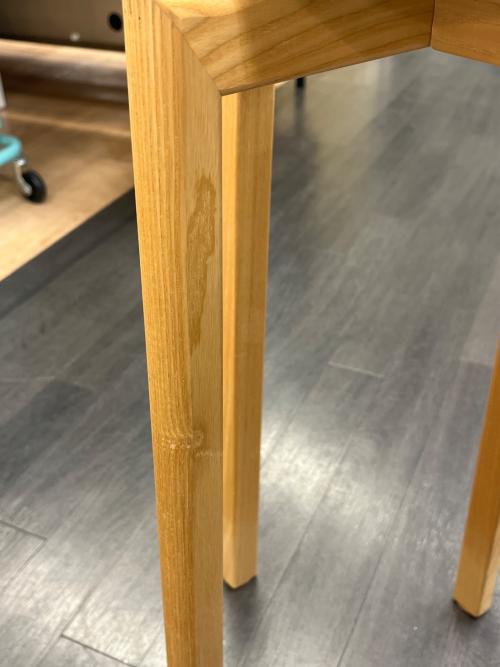 匠工芸 (タクミコウゲイ) マッシュルームスツール グラツキ有 黄緑×ナチュラル