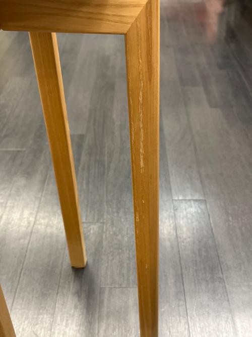 匠工芸 (タクミコウゲイ) マッシュルームスツール グラツキ有 黄緑×ナチュラル