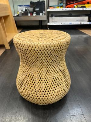 KANADEMONO (カナデモノ) ラタンスツール 112 カーキ ECO×Natural