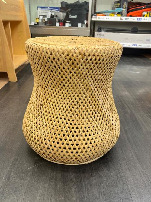 KANADEMONO (カナデモノ) ラタンスツール 112 カーキ ECO×Natural