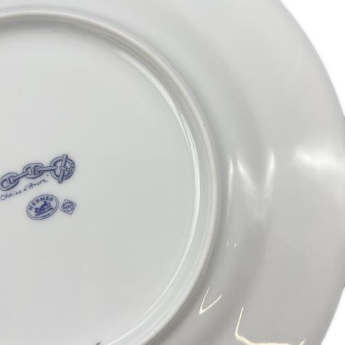 HERMES (エルメス) プレート 22.5cm シェーヌダンクル