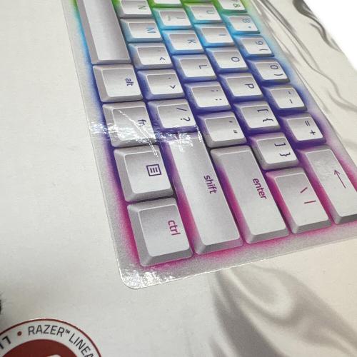 Razer (レイザー) HUNTSMAN MINI ゲーミングキーボード 60％ Mercury/リニアオプティカルスイッチ US配列