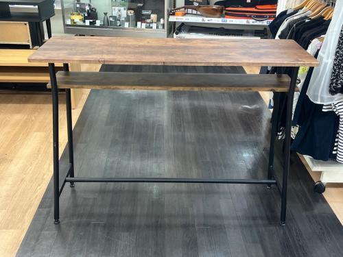 不二貿易 (フジボウエキ) カウンターテーブル 51578 ブラウン ナビア