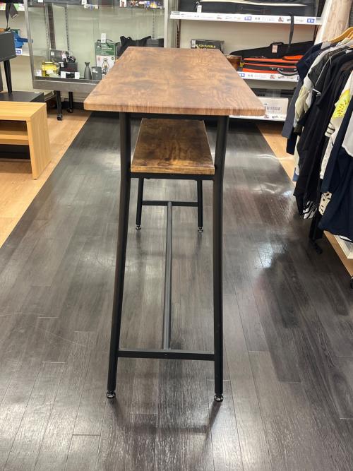 不二貿易 (フジボウエキ) カウンターテーブル 51578 ブラウン ナビア