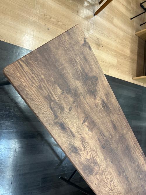 不二貿易 (フジボウエキ) カウンターテーブル 51578 ブラウン ナビア