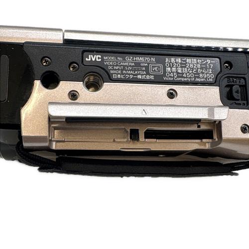 JVC (ジェイブイシー) デジタルビデオカメラ GZ-HM670