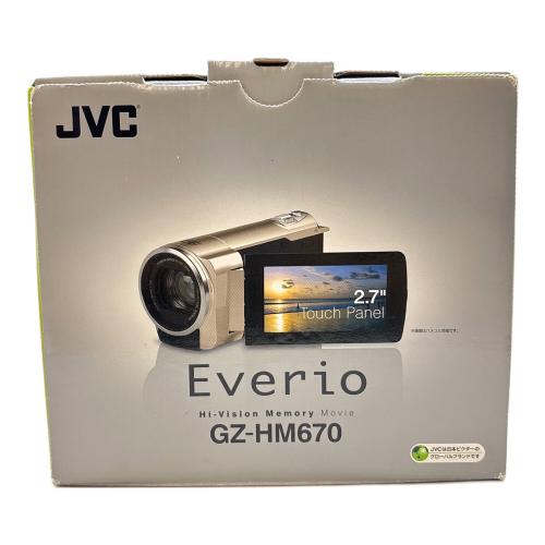 JVC (ジェイブイシー) デジタルビデオカメラ GZ-HM670