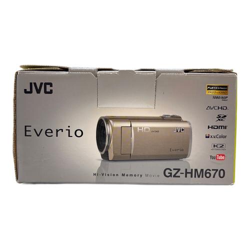 JVC (ジェイブイシー) デジタルビデオカメラ GZ-HM670