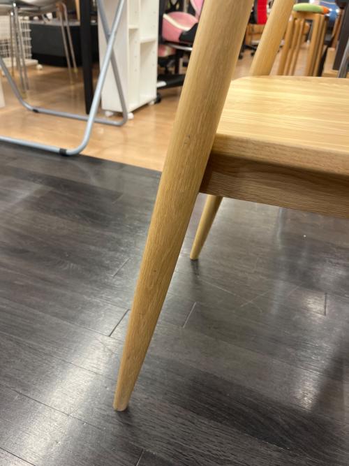 関家具 (セキカグ) ダイニングチェアー 120 ナチュラル ロス