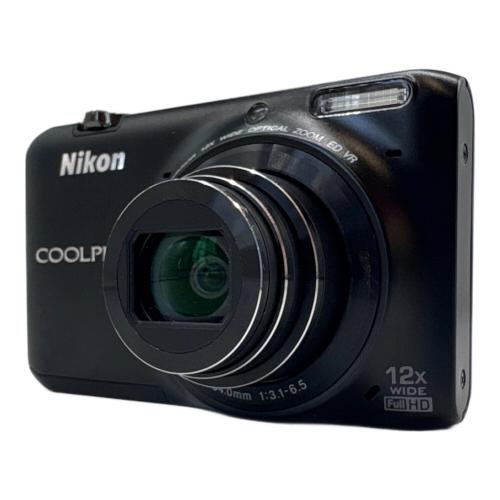 Nikon (ニコン) コンパクトデジタルカメラ COOLPIX S6500 画面ヤケ有 動作確認済み