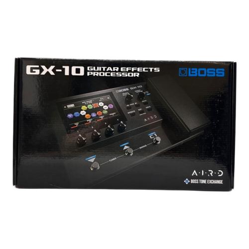 BOSS (ボス) マルチエフェクター GX-10 Bluetooth Audio MIDI Dual Adaptor(別売)付 GUITAR EFFECTS PROCCESOR