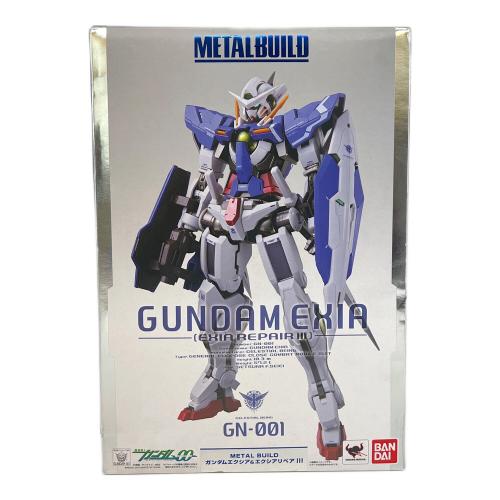 BANDAI (バンダイ) ガンダムエクシア＆エクシアリペアIII ※ガンダム本体欠品・パーツのみ METAL BUILD GN-001 箱イタミ有 機動戦士ガンダム00