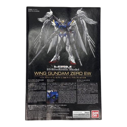 BANDAI (バンダイ) ウイングガンダムゼロ EW ガンプラ 箱ダメージ有 新機動戦記ガンダムW Endless Walts @ HiRM ハイレゾリューションモデル
