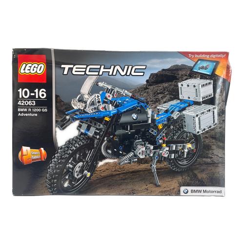 LEGO (レゴ) テクニック BMW R 1200 GS アドベンチャー レゴブロック 42063 箱ヘコミ有