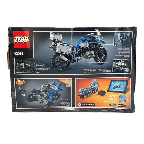 LEGO (レゴ) テクニック BMW R 1200 GS アドベンチャー レゴブロック 42063 箱ヘコミ有