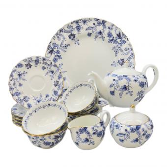 Noritake (ノリタケ) ティーセット ブルーソレンティーノ