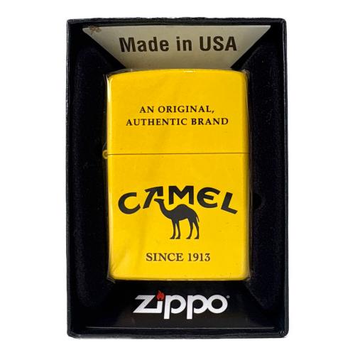 ZIPPO (ジッポ) オイルライター 2021年製 CAMEL 箱あり