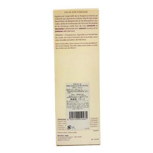 DECLEOR (デクレオール) オーデコロン 100ml 残量80%-99% AROME TONIC