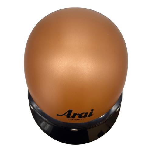 Arai (アライ) ジェットヘルメット 2020年製 CLASSIC AIR ブラウン 61-62㎝ PSCマーク(バイク用ヘルメット)有