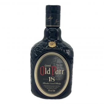 オールドパー GRAND OLDPARR スコッチウィスキー 18年 750ml