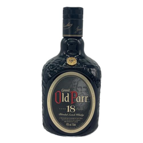 オールドパー GRAND OLDPARR スコッチウィスキー 18年 750ml