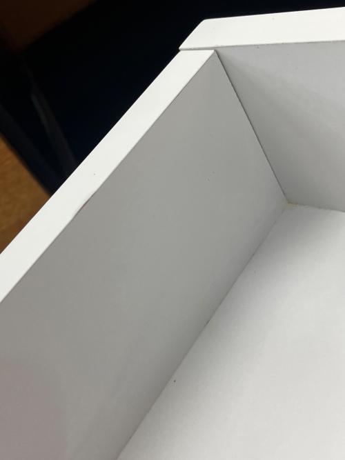 キャビネット 幅:約79㎝ ホワイト 隠せるカウンター下収納