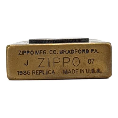 ZIPPO (ジッポ) オイルライター 2007年製 1935レプリカ