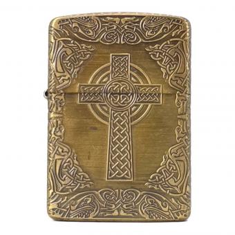 ZIPPO (ジッポ) オイルライター 2008年製 ケルティッククロス