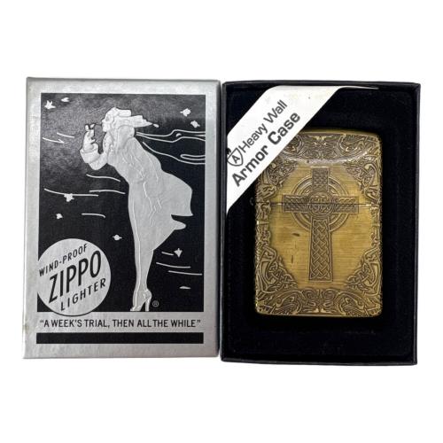 ZIPPO (ジッポ) オイルライター 2008年製 ケルティッククロス