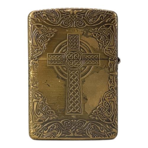 ZIPPO (ジッポ) オイルライター 2008年製 ケルティッククロス