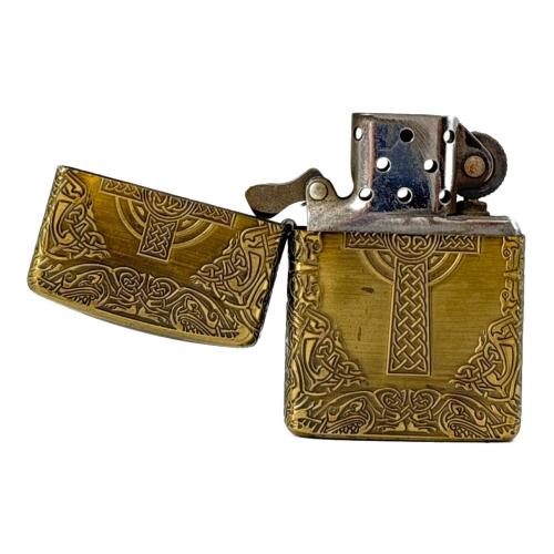 ZIPPO (ジッポ) オイルライター 2008年製 ケルティッククロス