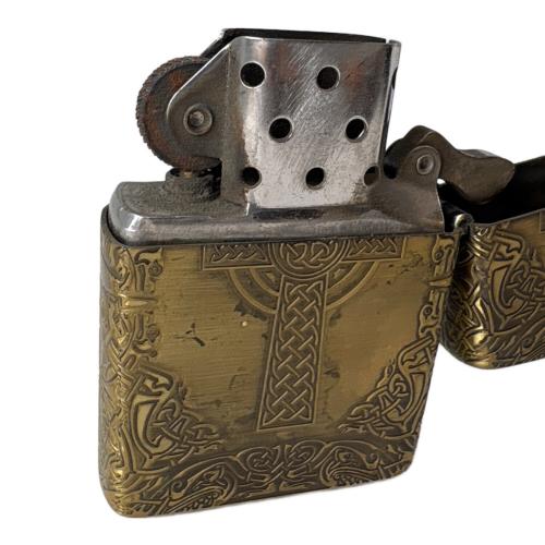 ZIPPO (ジッポ) オイルライター 2008年製 ケルティッククロス