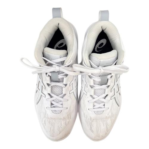 asics (アシックス) バスケットボールシューズ 1063A097 GELHOOP V17 EXTRA WIDE メンズ SIZE 27cm ホワイト