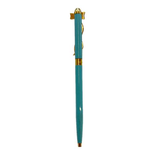 TIFFANY & Co. (ティファニー) リボンモチーフ ボールペン ターコイズ
