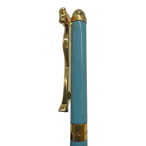 TIFFANY & Co. (ティファニー) リボンモチーフ ボールペン ターコイズ